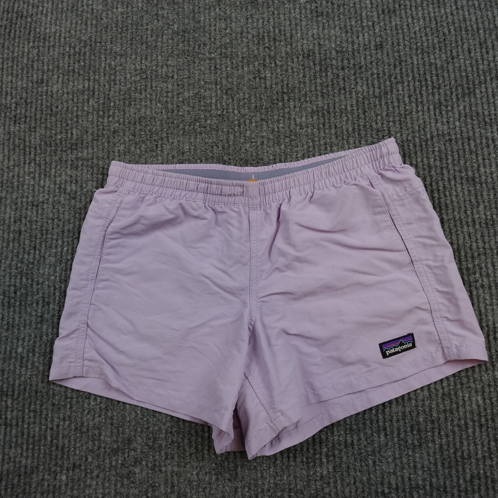 Patagonia Baggies Shorts Girls XL Purple Nylon 57066 Casual Outdoor